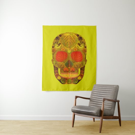 Leeshuid van spen 12 wandkleed (In situ)