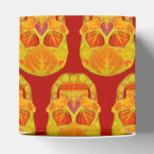 Leeshuid van spen 13 bedankdoosjes (Bovenkant)