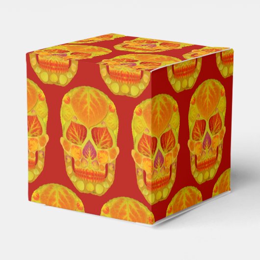 Leeshuid van spen 13 bedankdoosjes (Achterkant)