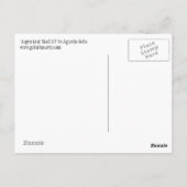 Leeshuid van spen 13 briefkaart (Achterkant)