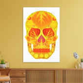 Leeshuid van spen 13 canvas afdruk (Insitu (Woonkamer))