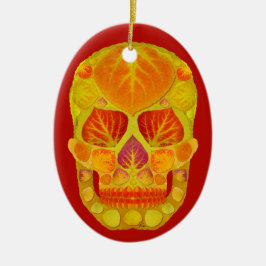 Leeshuid van spen 13 keramisch ornament