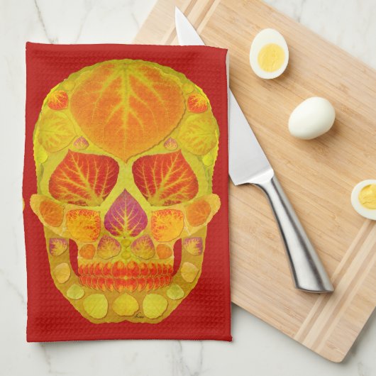 Leeshuid van spen 13 theedoek (Quarter Fold)