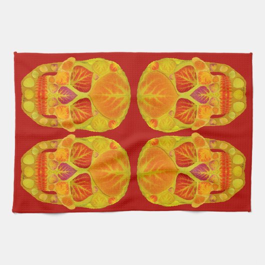 Leeshuid van spen 13 theedoek (Horizontaal)