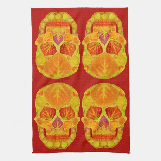 Leeshuid van spen 13 theedoek (Verticaal)