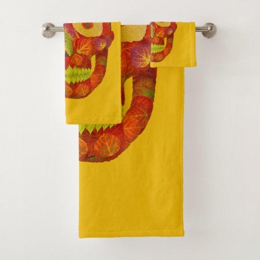 Leeshuid van spen 16 bad handdoek (Insitu)