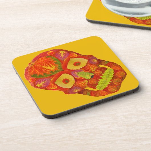 Leeshuid van spen 16 bier onderzetter (Linkerzijde)