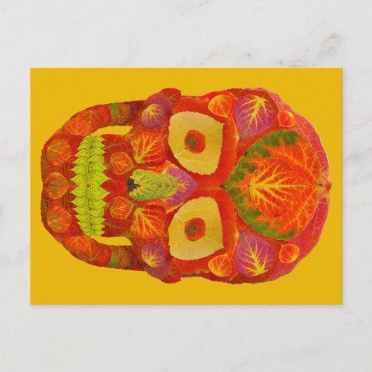 Leeshuid van spen 16 briefkaart (Voorkant)