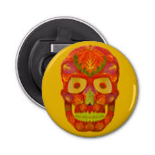 Leeshuid van spen 16 button flesopener (Voorkant)