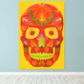 Leeshuid van spen 16 canvas afdruk (Insitu (Houten vloer))