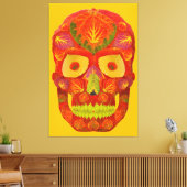 Leeshuid van spen 16 canvas afdruk (Insitu (Woonkamer))