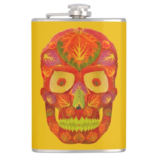 Leeshuid van spen 16 heupfles (Voorkant)