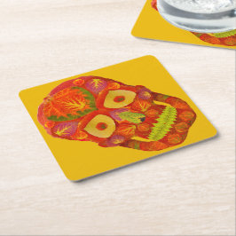 Leeshuid van spen 16 kartonnen onderzetters