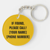 Leeshuid van spen 16 sleutelhanger (Achterkant)