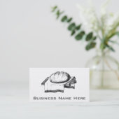  leesillustratie, zwarte lijnkunst visitekaartje (Staand voorkant)