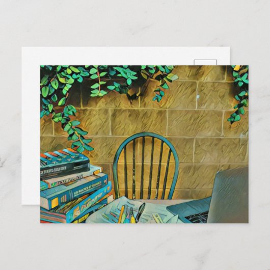  leesillustraties briefkaart (Voorkant / Achterkant)