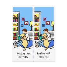 Leesjongen met gele Bladwijzer Roo van Labrador