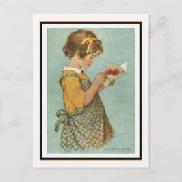  leeskaart van Jessie Willcox Smith Briefkaart