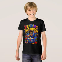 Leeskampioen | Kids School Held Shirt