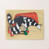 Leeskastalafdruk Legpuzzel (Horizontaal)