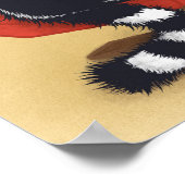 Leeskastalafdruk Poster (Hoek)