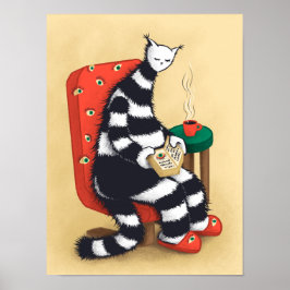 Leeskastalafdruk Poster