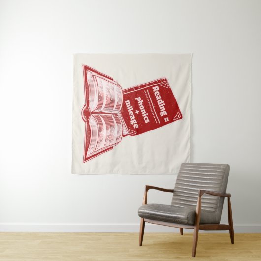 Leeskilometerstand Phonics Wandkleed (In Situ (horizontaal))