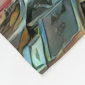 Leeslappen geven librariaanse ladder fleece deken (Hoek)