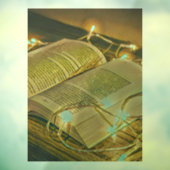 Leeslappen geven librariaanse ladder raamsticker (Vel 3)