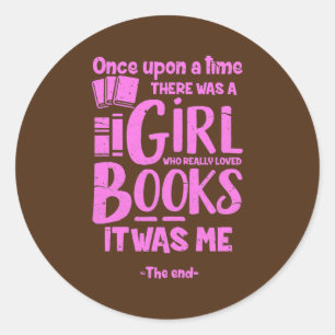 Leeslezer boekt boeken boeken boeken boeken boeken ronde sticker