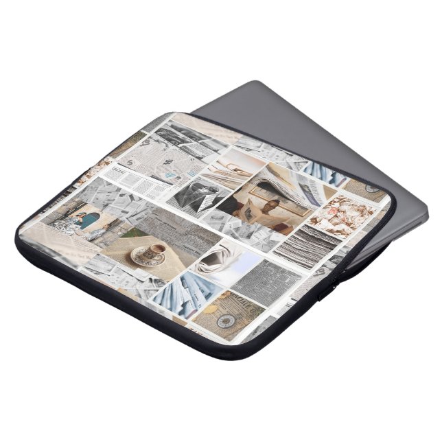 leesliefhebbers laptop sleeve (Voorkant top)