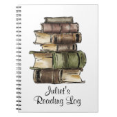 Leeslogboek Notitieboek (Voorkant)