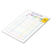 Leeslogboek voor kinderen Sunshine lees tracker Notitieblok (Schuin)