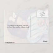 Leesmeisje van Pierre-Auguste Renoir Briefkaart (Achterkant)