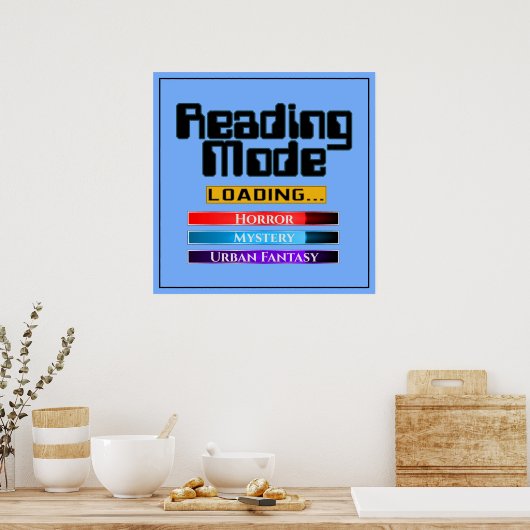 Leesmodus laden 2 poster (Keuken)