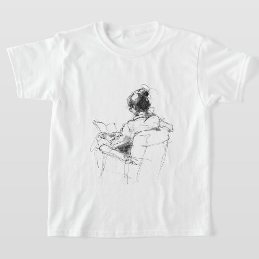 Leesmoment voor boekenliefhebber – Cosy Reader T-shirt (Laagn)