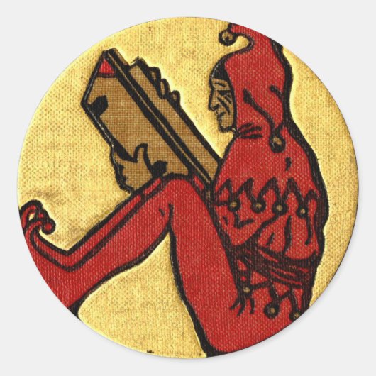 leesnar ronde sticker (Voorkant)