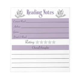 Leesnotities Notitieblok