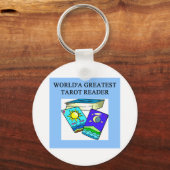 leesontwerp tarotkaartlezer sleutelhanger (Voorkant)