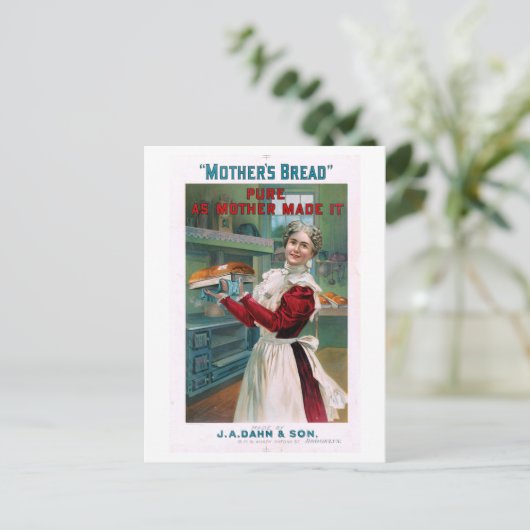  leesreclame voor moeders briefkaart (Staand voorkant)