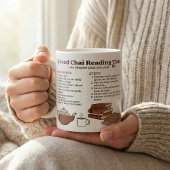Leesritueel met gekruide Chai-recept Koffiemok