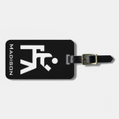 Leesruimte voor wisselaars bagagelabel (Voorkant horizontaal)