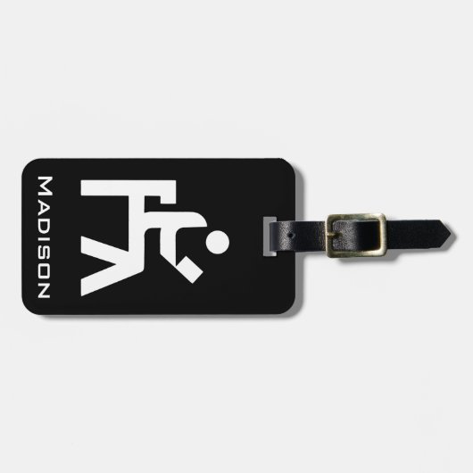 Leesruimte voor wisselaars bagagelabel (Voorkant horizontaal)