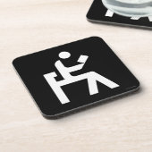 Leesruimte voor wisselaars bier onderzetter (Linkerzijde)