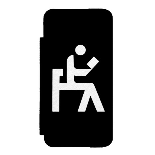 Leesruimte voor wisselaars incipio iPhone portemonnee hoesje (Voorkant Agenda)