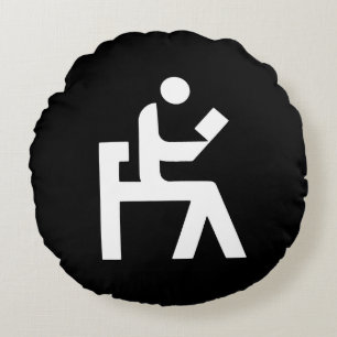 Leesruimte voor wisselaars rond kussen