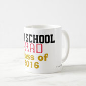 Leesschool Afstuderen Jaar Koffiemok (Voorkant rechts)