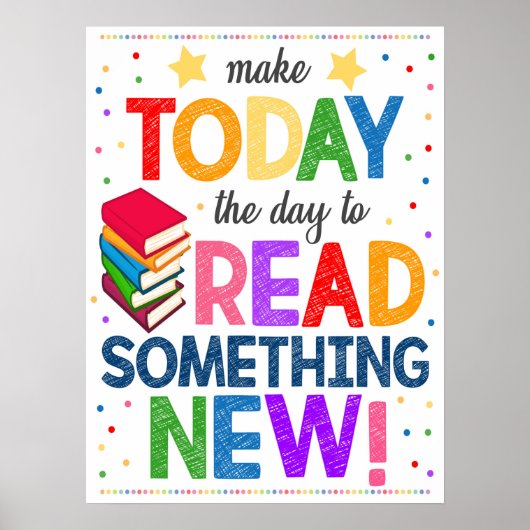 Leesschool Poster klaslokaal (Voorkant)