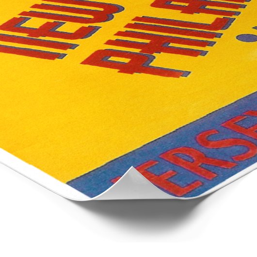 Leesstation Crusader Train 1937 Poster (Hoek)