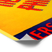 Leesstation Crusader Train 1937 Poster (Hoek)